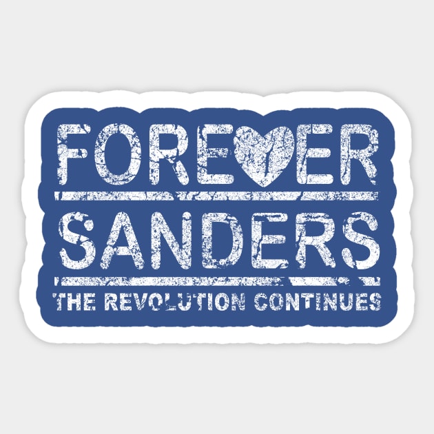 Bernie 2020 Sticker by cartogram